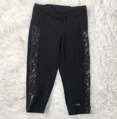 CHAMPION BLACK ATHLETIC LEGGINGS XS
