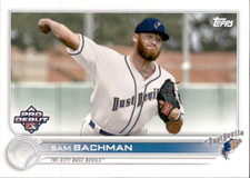2022 Topps Pro Debut Sam Bachman - Tri-City Dust Devils PD-17