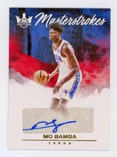 2023-24 Court Kings Masterstrokes Autographs Mo Bamba Auto /99 MS-MOB