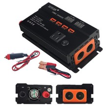 16000W Car Power Inverter DC 12V - AC 110V Modifie Sine Wave Converter LCD 4 USB
