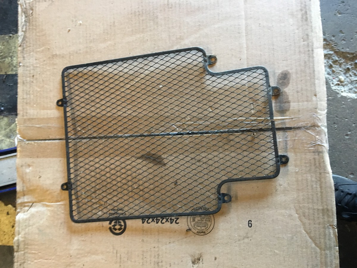 1988-90 Kawasaki ZX10 Radiator Cover Screen 14037-1101 Ninja | eBay