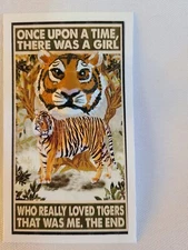 Tiger Lapel pin Inspirational gift  Benefits SPCA