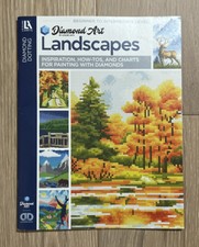Leisure Arts Diamond Art LANDSCAPES Beginner to Intermediate Level Book NEW