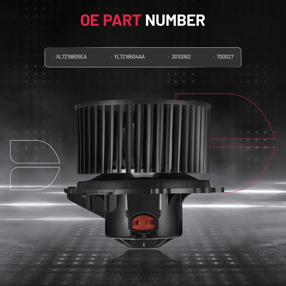 Вентилятор воздуходувки переднего отопителя и кондиционера 3010062 для 2002 Lincoln Blackwood 5,4 л V8 - Изображение 4 из 4