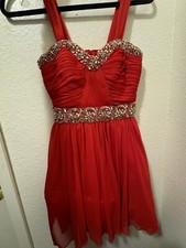 My Michelle Classy Red Dress