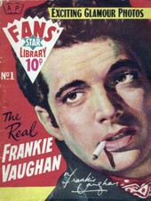 FANS STAR LIBRARY MAGAZINE 1958 . FRANKIE VAUGHAN 66 PAGE SPECIAL