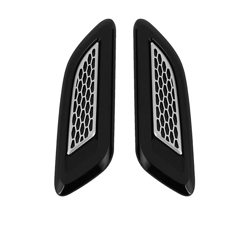 2x Cubierta de moldura de ala de salida de aire del capó del auto para Land Rover Range Rover 2013-2018 Foto 3 de 4