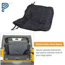 Black For Jeep Wrangler Jk Jl Storage Bag 2007-2020 With Handle Panel Hard Top