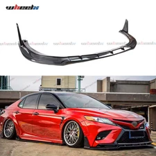 2018-20 For Camry SE XSE Sedan Yofer V2 Style Winglet Front Bumper Lip Splitter
