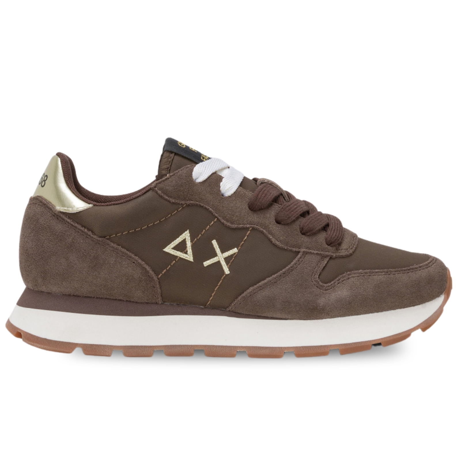 SCARPE SUN68 ALLY GOLD SILVER TG 38 COD CPZ44202-08 - 9W [US 6 UK 5 CM 25.4]
