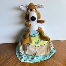 Toy Parade Wolf Bear Flip Doll Topsy Turvy Convertible 2 in 1 Rag Doll