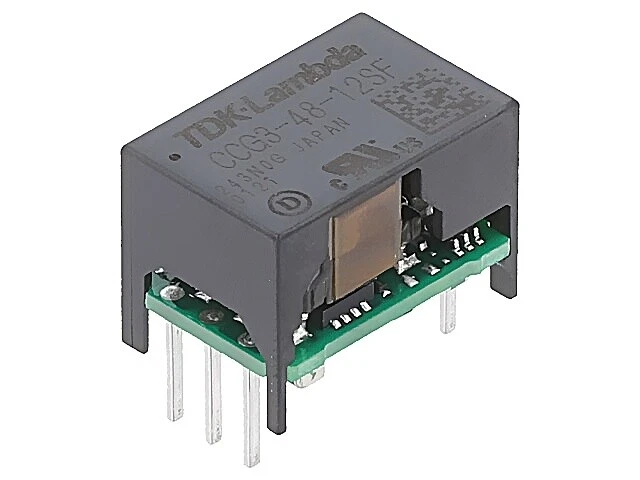 CCG3-48-12SF Wandler: DC/DC 3W UEing: 18-76VDC UAusg: 12VDC IAusg: 250mA THT TDK - Bild 1 von 1