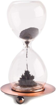 Magnetische Sanduhr Sanduhr - Timer + Erstellen von Skulpturen Schreibtisch Neuheit Geschenk
