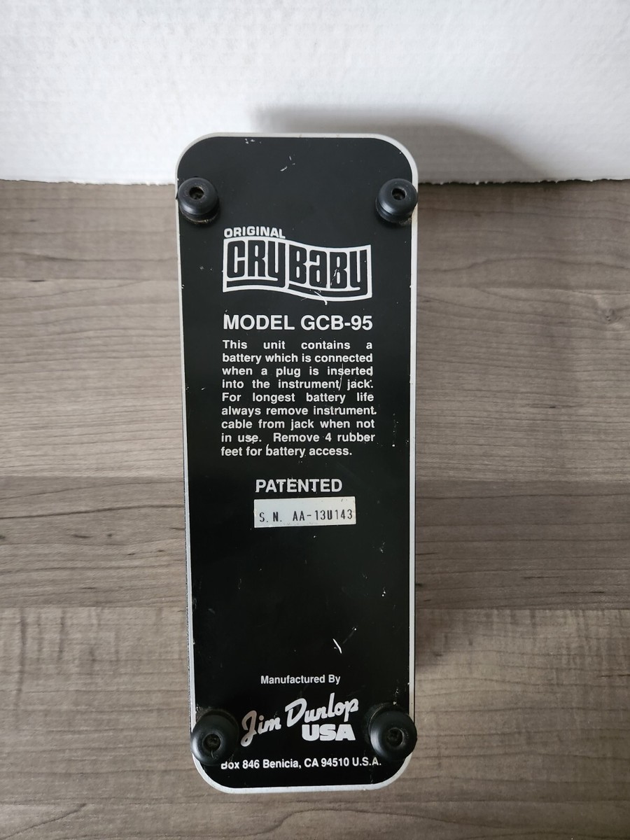 Rare Classic Vintage Dunlop Original Cry Baby Wah Pedal Rare Classic Vintage Dunlop Original Cry Baby Wah Pedal