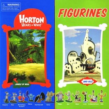 HORTON HEARS A WHO DR SEUSS PROMO SET 13 FIGURES SET NEW -CREASING CORNER OF BOX