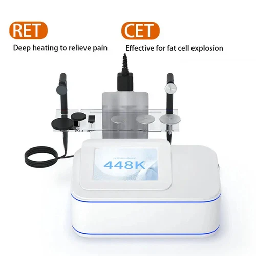 448K Deep Heating Body Care Monopolar Rf CET RET Diathermy Machine 110V