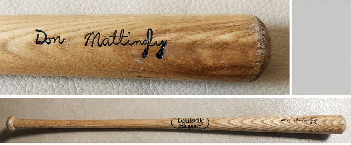 Vintage Louisville Slugger #25 Mini Baseball Bat: Don