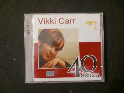 VIKKI CARR - 40 Exitos - CD - Import - BRAND NEW & FACTORY SEALED- RARE