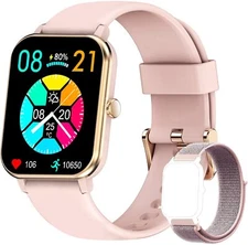 Fitness Tracker Heart Rate Sleep Monitoring Smart Watch for Moto g play (2024)