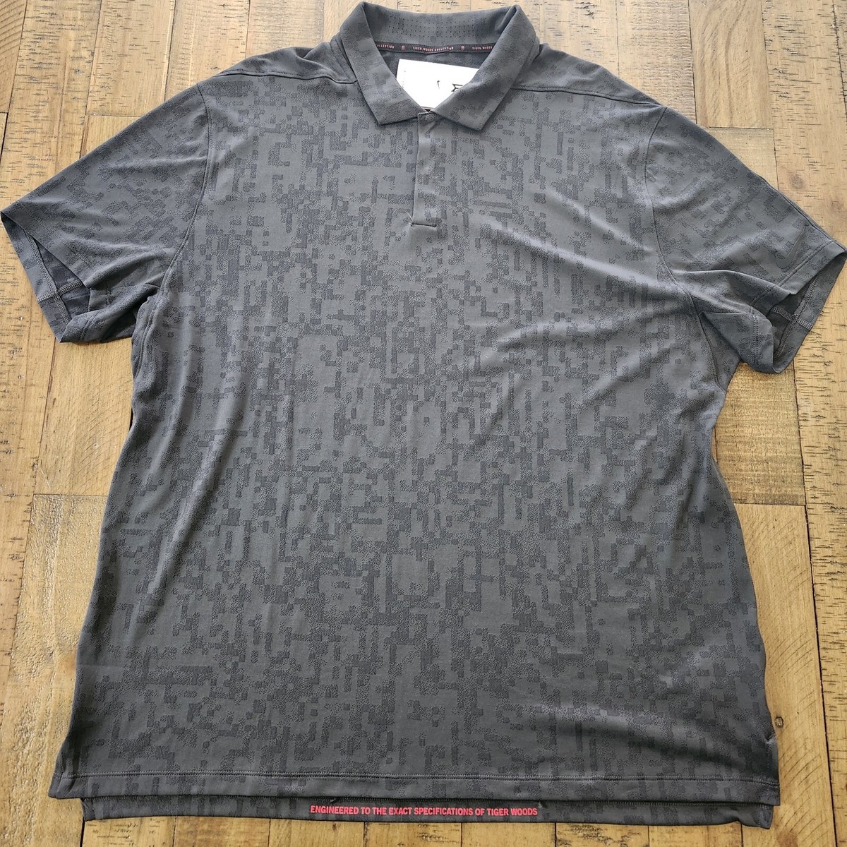 Nike Golf Tiger Woods TW Digital Camo ADV Polo CU9528 010