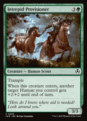x4 Intrepid Provisioner C MTG Innistrad Remastered M/NM, English