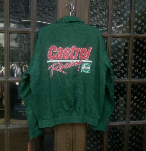 Castrol カストロール ビンテージ 90s ナイロン レーシングジャケット