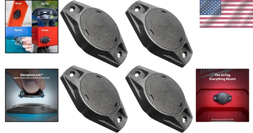 AirTag Mount 4 Pack Waterproof Discreet Heavy Duty Security Tool Accessory - Picture 2 of 9