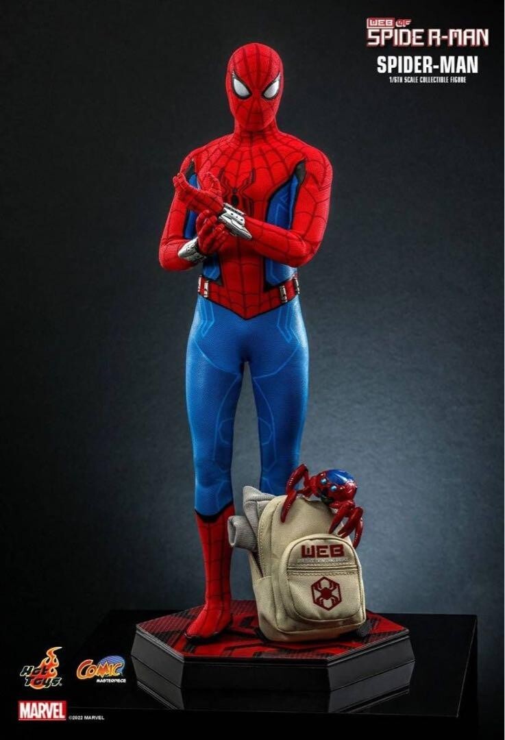 CMS010 ホットトイズ ウェブ・オブ・スパイダーマン 1/6限定版フィギュア ホットトイズ CMS010 『W.E.B. of Spider－Man