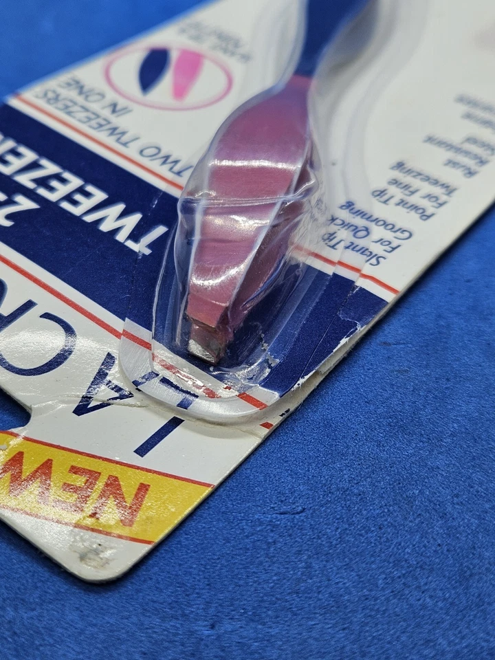 La Cross by Sally Hansen Eye 2-IN-1 Tweezers Slant/Point 71876 (Damage Packagng) - Image 2 of 4