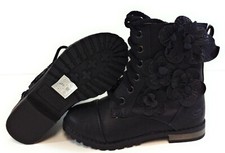 Girls Infant Toddler Skechers 87836L BLK Fancy Florets Sneakers Boots Shoes