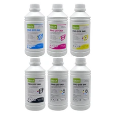 USA-CALCA PRO Direct to Transfer Film Ink CMYK+2W *1L for Epson Printhead