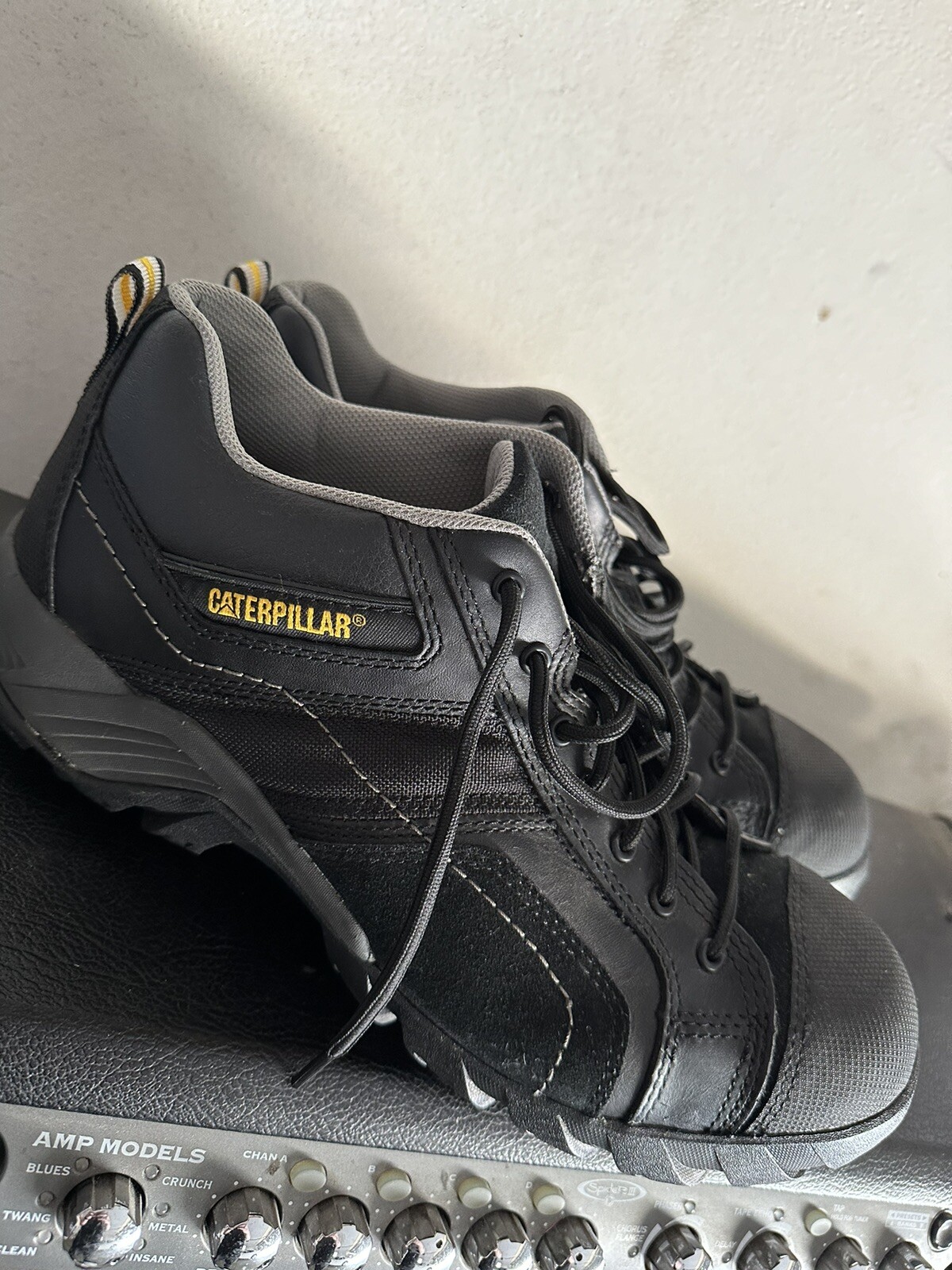 Caterpillar Men's Argon Composite Toe Work Shoe Steel Toe Mens 12 eBay