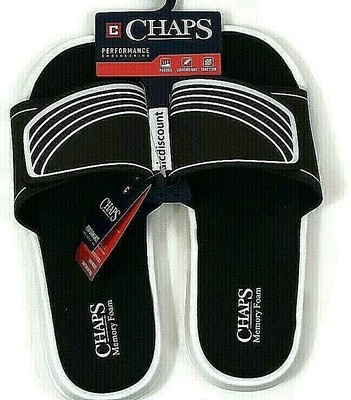 chaps memory foam sandals