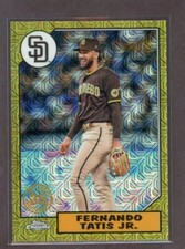2022 Topps Series 2 '87 Topps Silver Pack Chrome Fernando Tatis Jr Padres