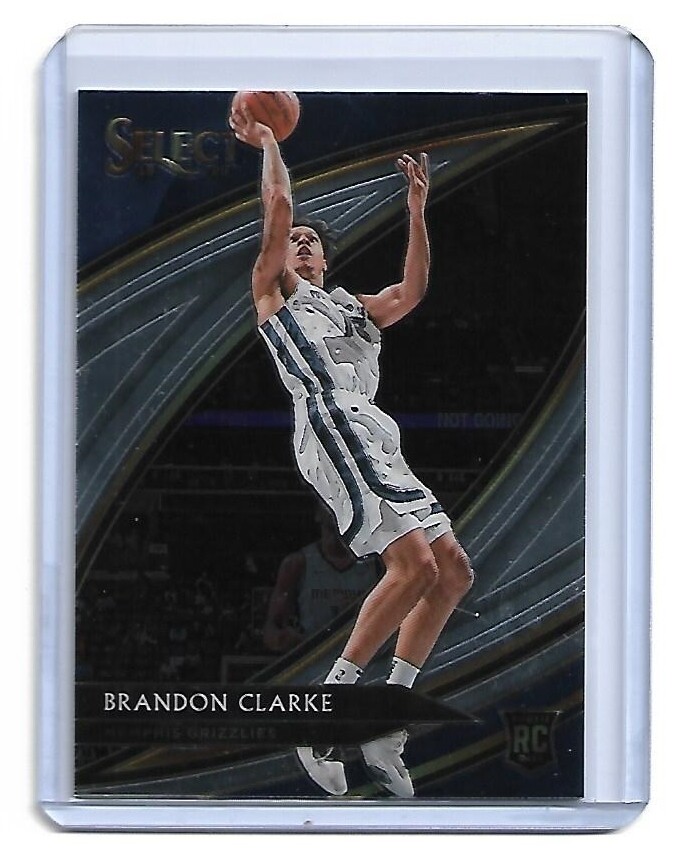 Brandon Clarke  SP RC ▪ 2019-20 Select  Base Courtside #280   Rookie  Grizzlies