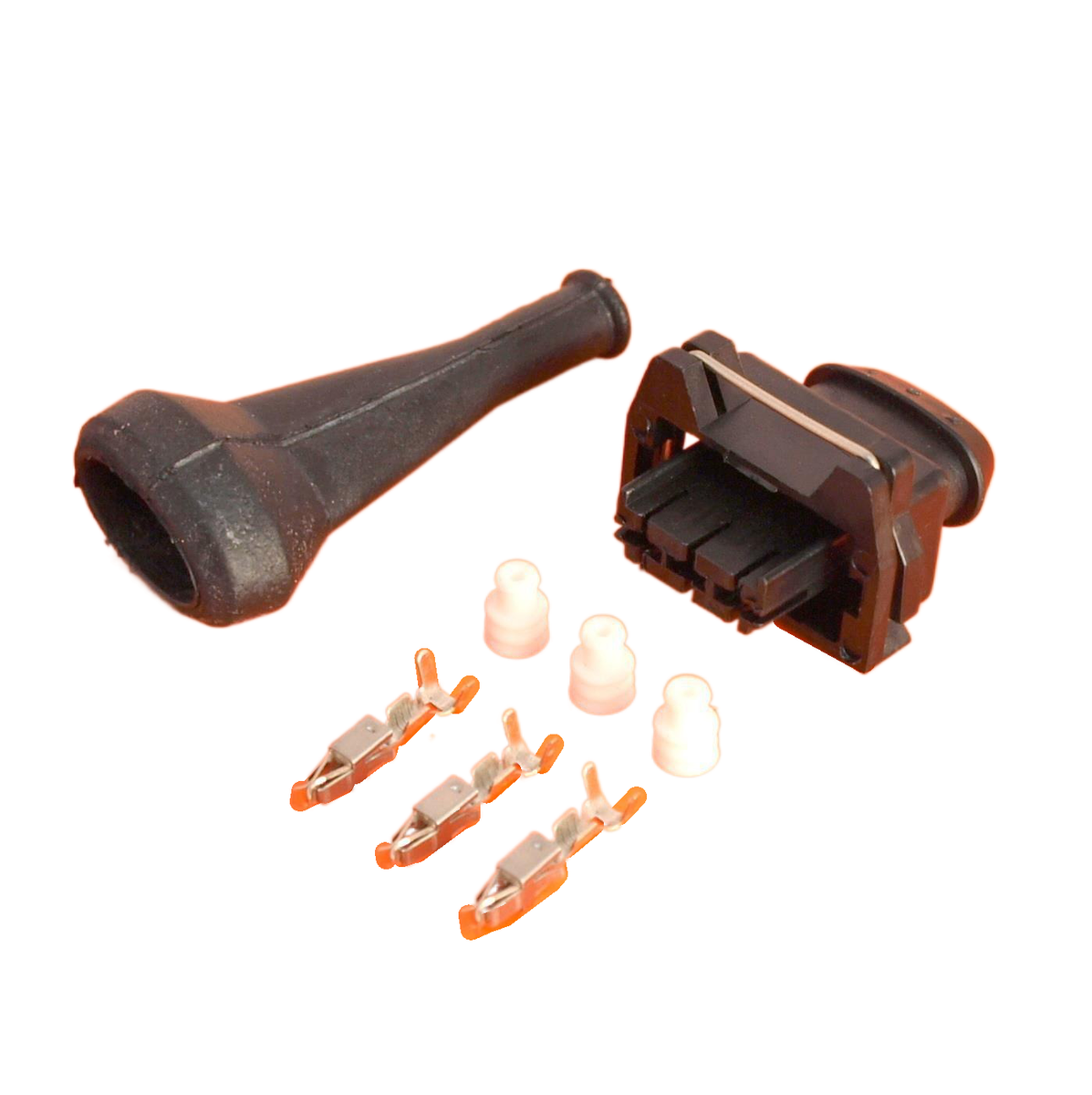 For Porsche VW AMP 3 Way Female 962378 Connector 357 905 327 Kit