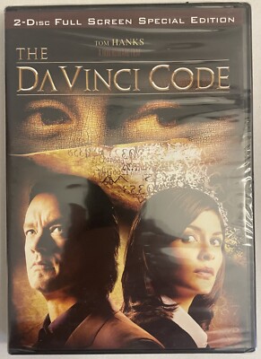 The DaVinci Code (DVD, 2006, 2-Disc Set, Full Screen Special Edition) Tom Hanks