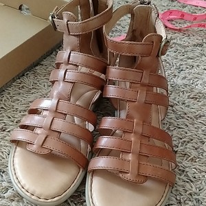 born gladiator sandals