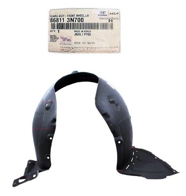 Genuine Front Fender Liner Inner Guard Left Driver Side EQUUS 2014-2015-2016 New