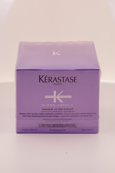 KéRastase Blond Absolu Masque Ultra-Violet 200 Ml (Neutralisiert Gelb/Gold)-image