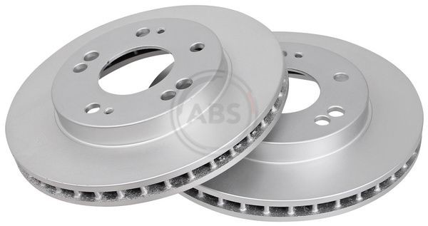 2X Bremsscheibe Vorne Abs 16864 FÜR Mitsubishi-image