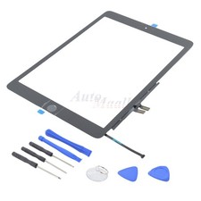 For Ipad 7 7th Gen A2197 A2198 A2200 A2232 Touch Screen Digitizer Black Home