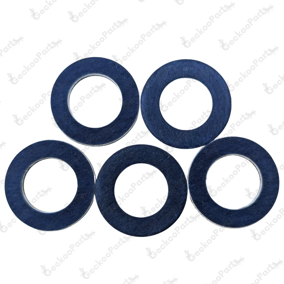 Toyota Genuine Lexus Oil Filter Drain Plug Washer Gasket OEM 90430-12031 10 Pcs - Image 4 of 4