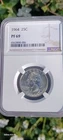1964 Proof Washington Quarter Silver PF69 NGC