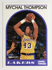1989-90 Hoops #4 Mychal Thompson