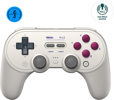 8Bitdo Pro 2 Bluetooth Controller für Switch, Switch 2, Hall Effekt...