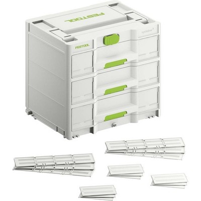 Festool Systainer SYS3-SORT/3 M 337 577769 Transportkiste (L x B x H) 396 x 296
