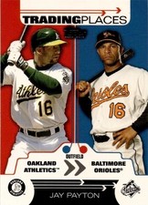 2007 Topps Trading Places #TP14 Jay Payton Oakland Athletis / Baltimore Orioles