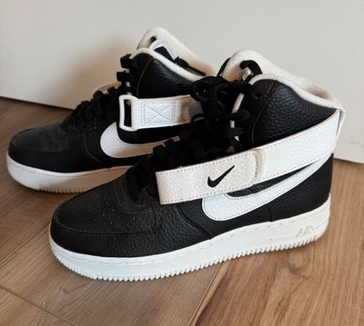 Nike Air Force 1 High '07 Black White Sneakers CT2303-002 Men's 6 Women's 7.5