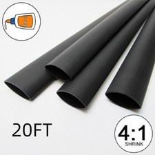 Heat Shrink Tube - 4:1 ratio Dual Wall Adhesive Glue Marine Grade Tubing lot